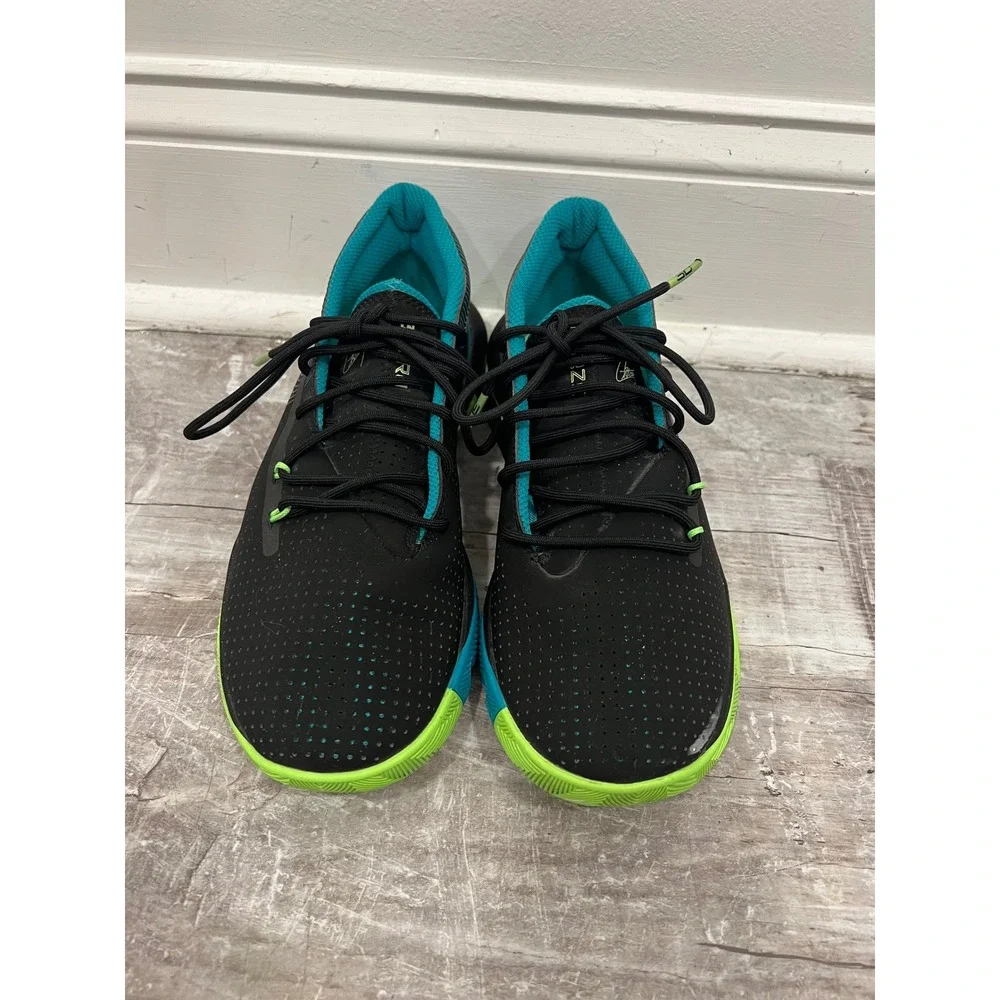Under Armour Curry SC 3Zero III Basketball Shoes Youth US Mens 7 Black Green